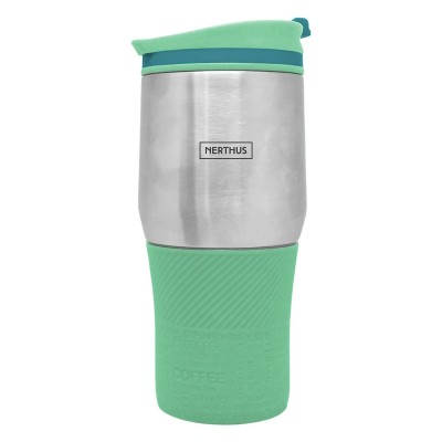 Thermo Coffee Glass, Turquoise, 500 ml