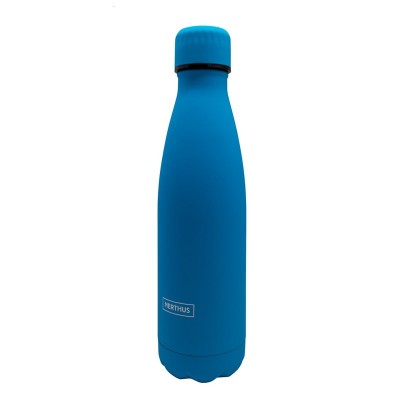 Double Wall Stainless Steel Thermos Bottle, Blue, 500 ml