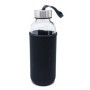 Glass Bottle Neoprene Cover, Black, 400 ml