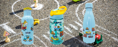 Botellas Infantiles con Diseños de Coches - NerthusBottles